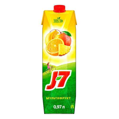 Нектар J-7 Мультифрукт с мякотью 970мл в Башнефть